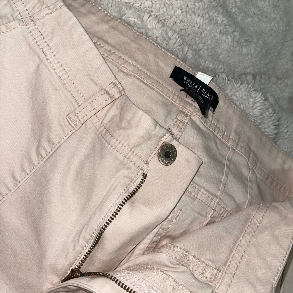 White House black market ankle light pink pants